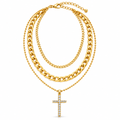 Layered Gold Necklace