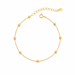 Minimalist Sterling Silver Anklet