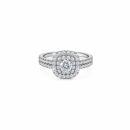 Sterling silver stacking ring set