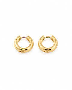 Minimalist Gold Huggie Earrings