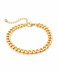 Cuban Chain Anklet Stacking Set
