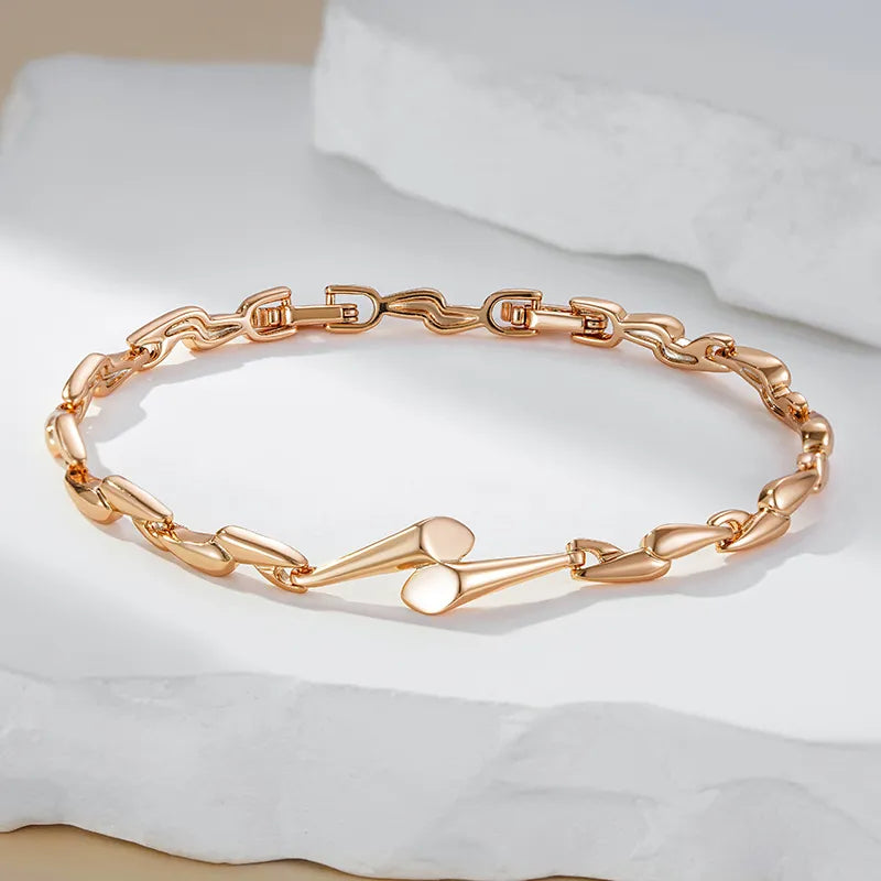 Rose Gold Bangle angle 3