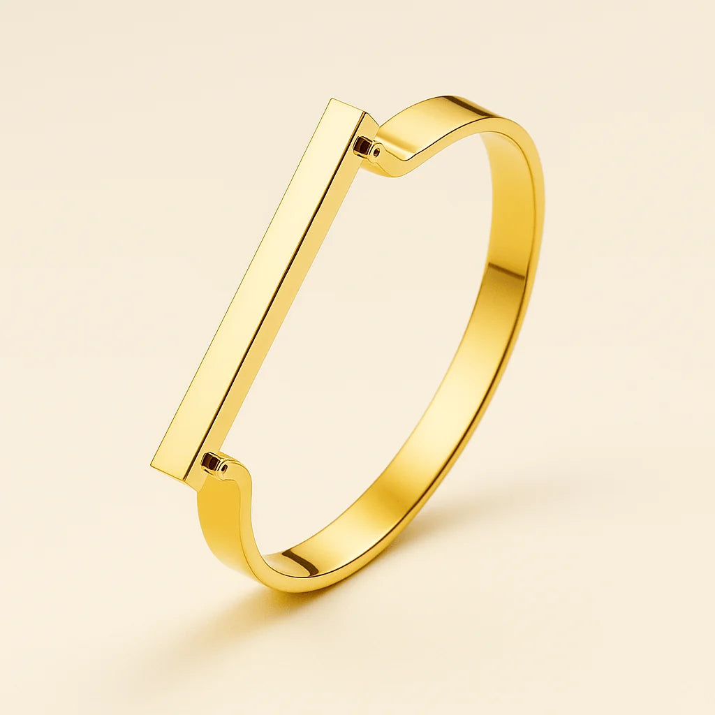 Gold Anchor Chain Bracelet