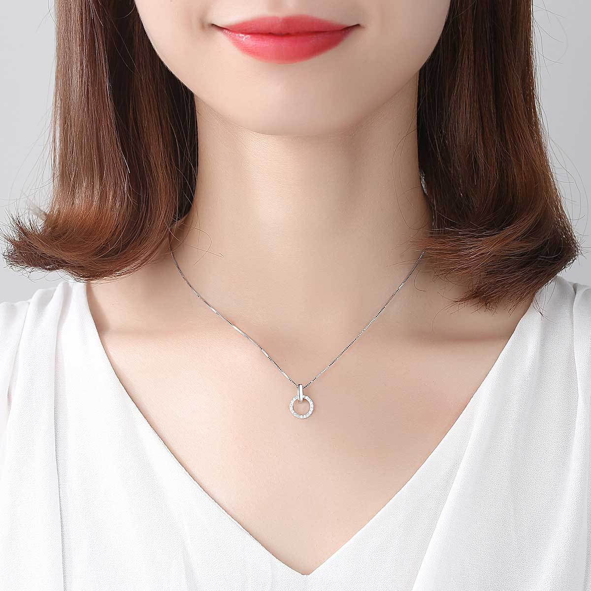 S925 Silver Pendant angle 2