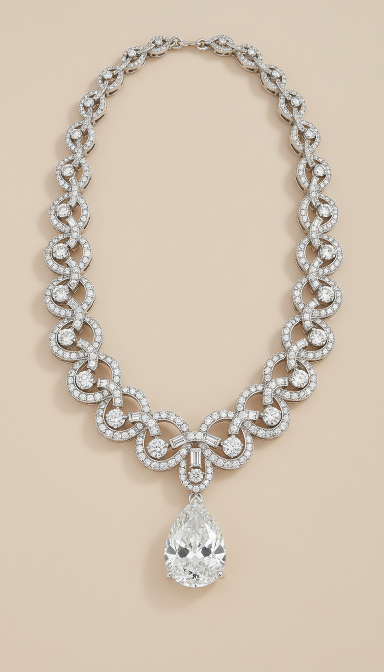 Platinum Diamond Necklace
