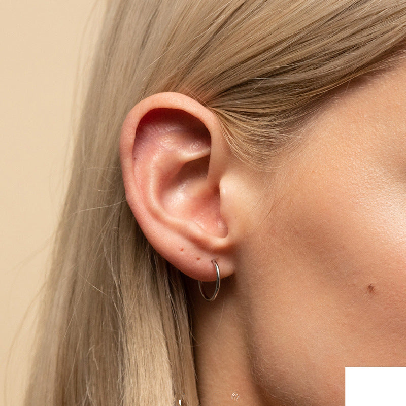 Bold Gold Hoop Earrings